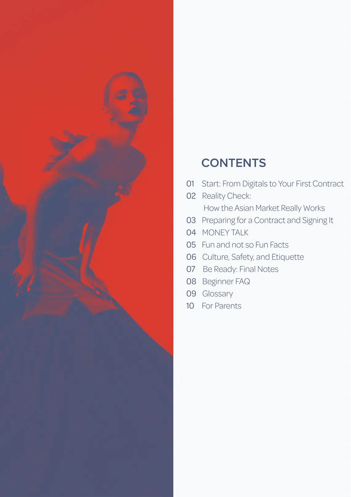Table of contents listing ten chapters